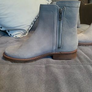 FRYE grey booties, barely worn